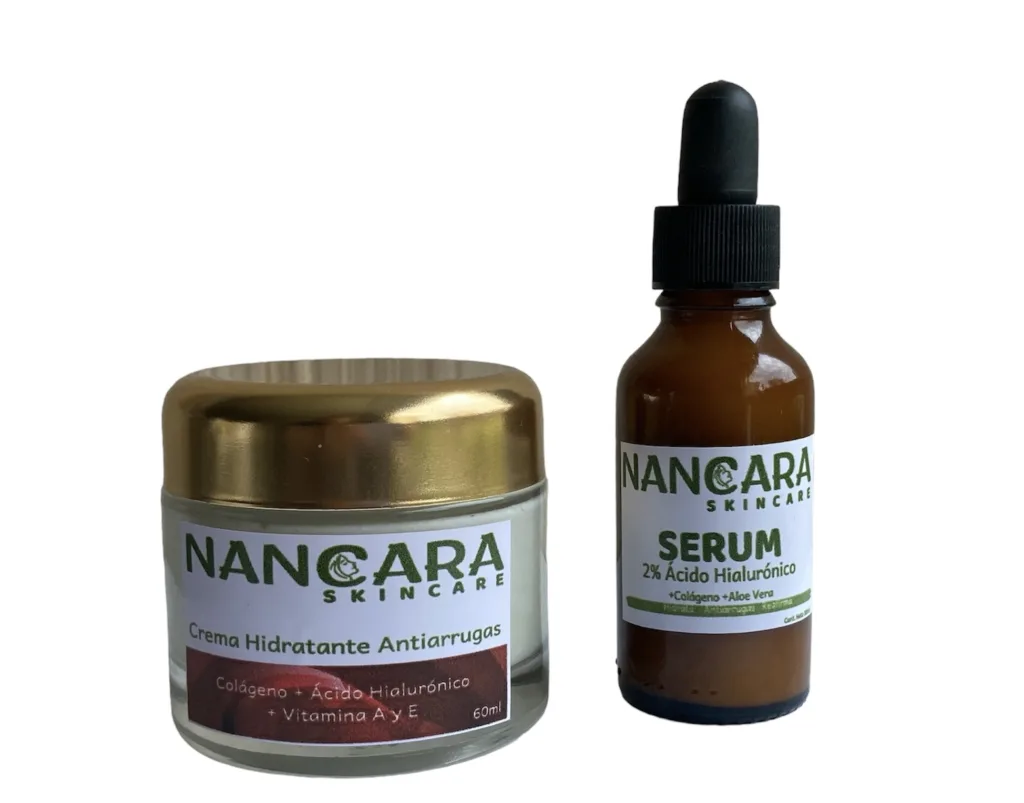 Dúo Crema Antiarrugas y Serum Hidratante